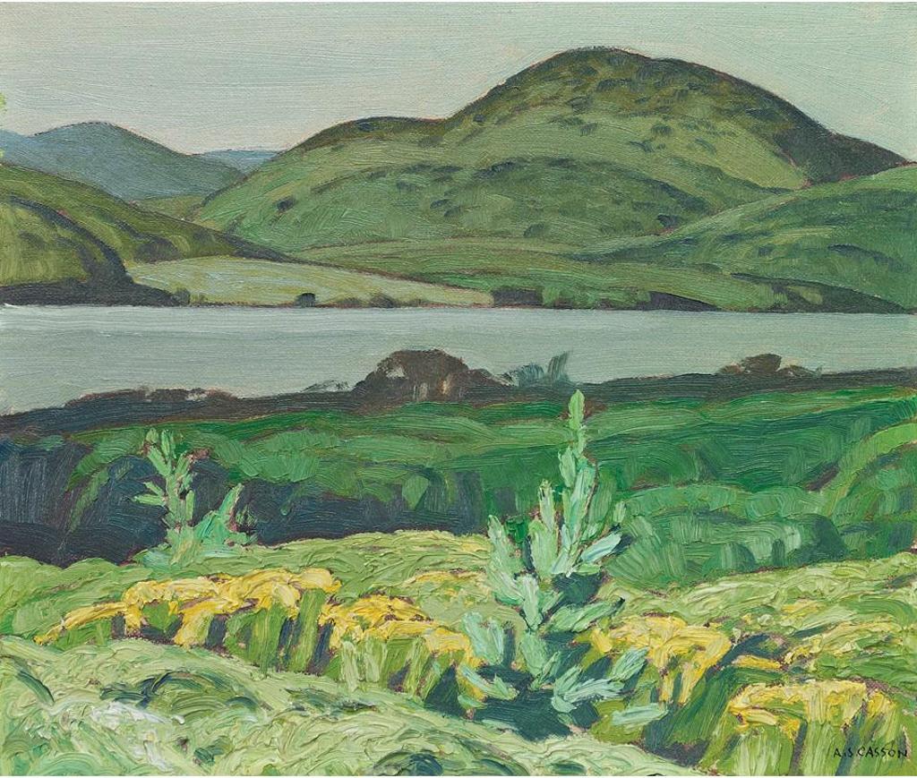 Alfred Joseph (A.J.) Casson (1898-1992) - Lake La Peche - Quebec