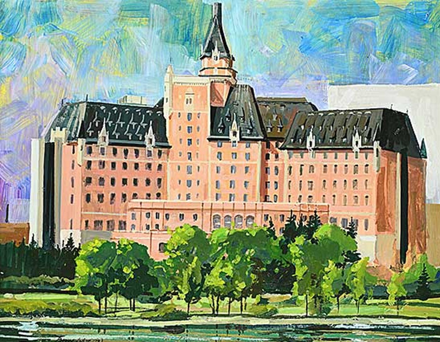 William (Bill) Roy Brownridge (1932) - Bessborough [Castle on the Saskatchewan, Bessborough CN Hotel Saskatoon]