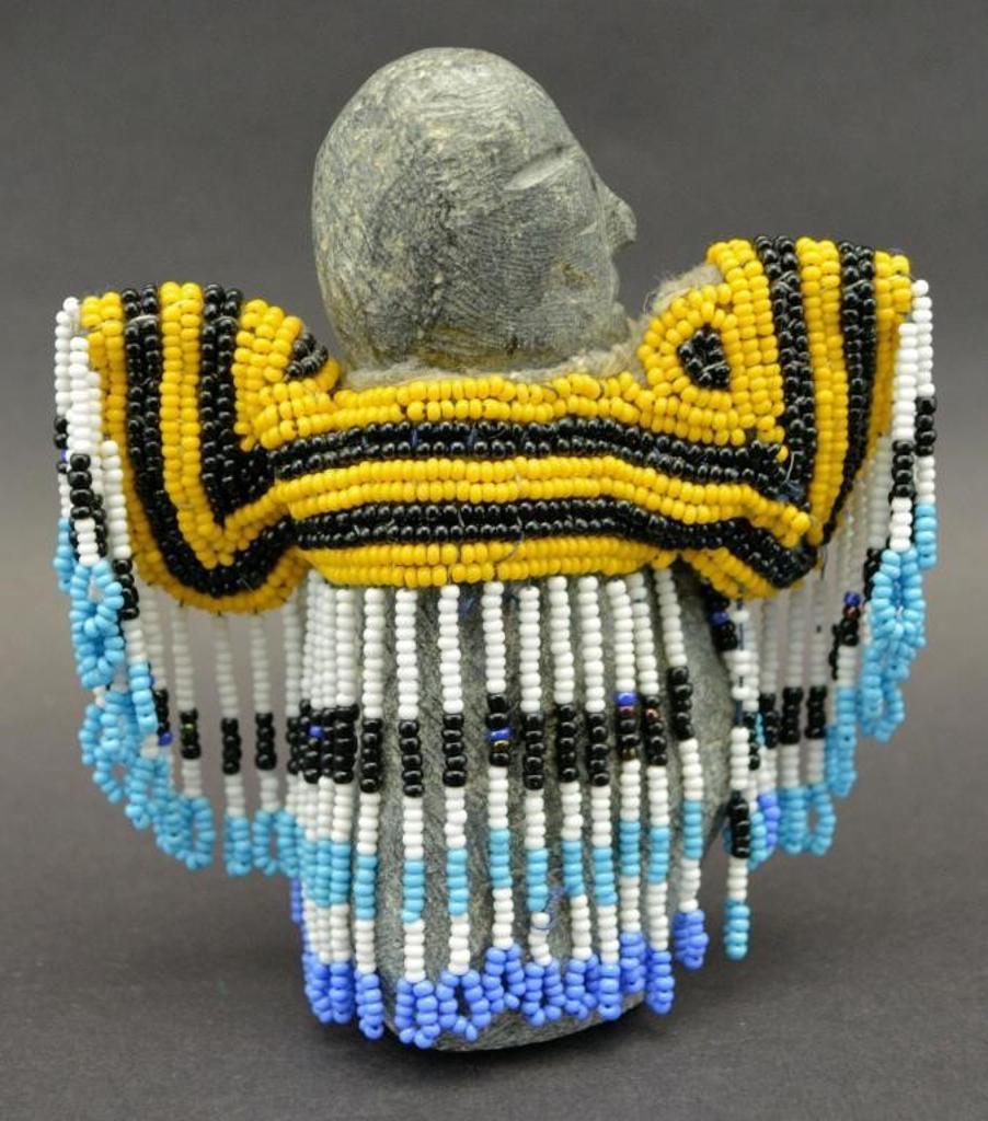 Eva Talooki Aliktiluk (1927-1995) - Beaded Stone Doll, c.2001