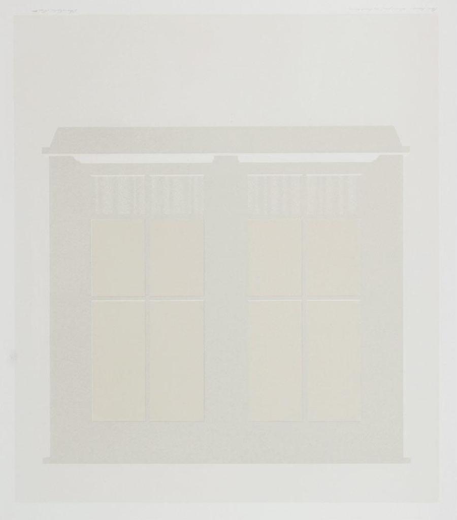 Christopher John Pratt (1935-2022) - Pale House, Stencil Print For Front Room