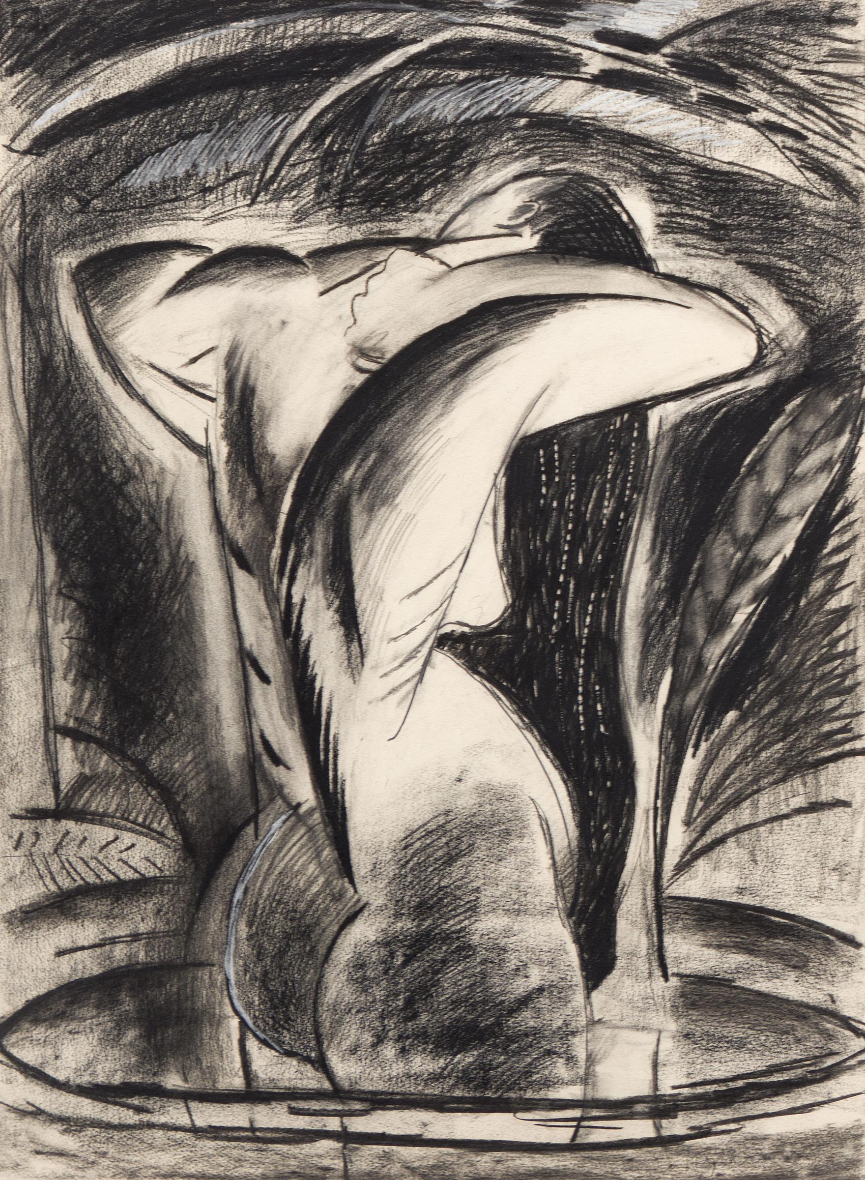 Tom Hopkins (1944-2011) - Sans titre / Untitled (Nu / Nude), 1983