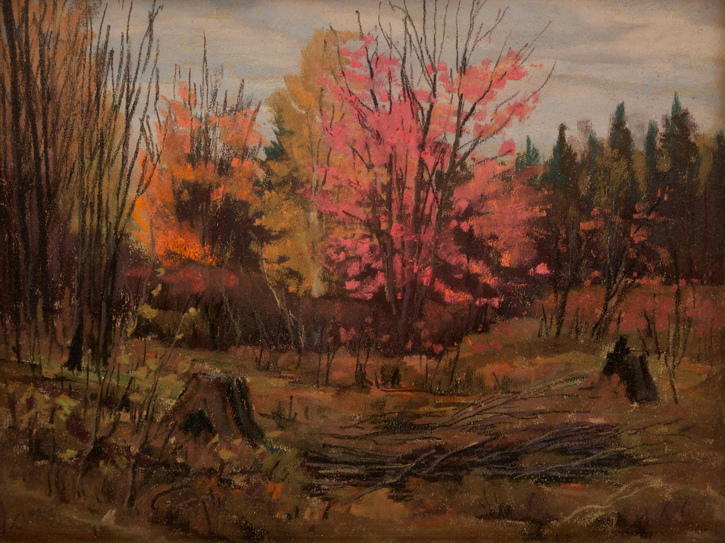 Maurice Hall Haycock (1900-1988) - Autumn Landscape