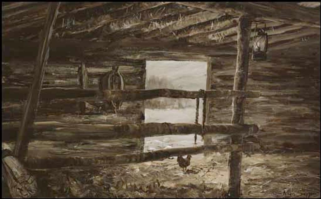 Allen Fredrick Sapp (1929-2015) - Just a Barn