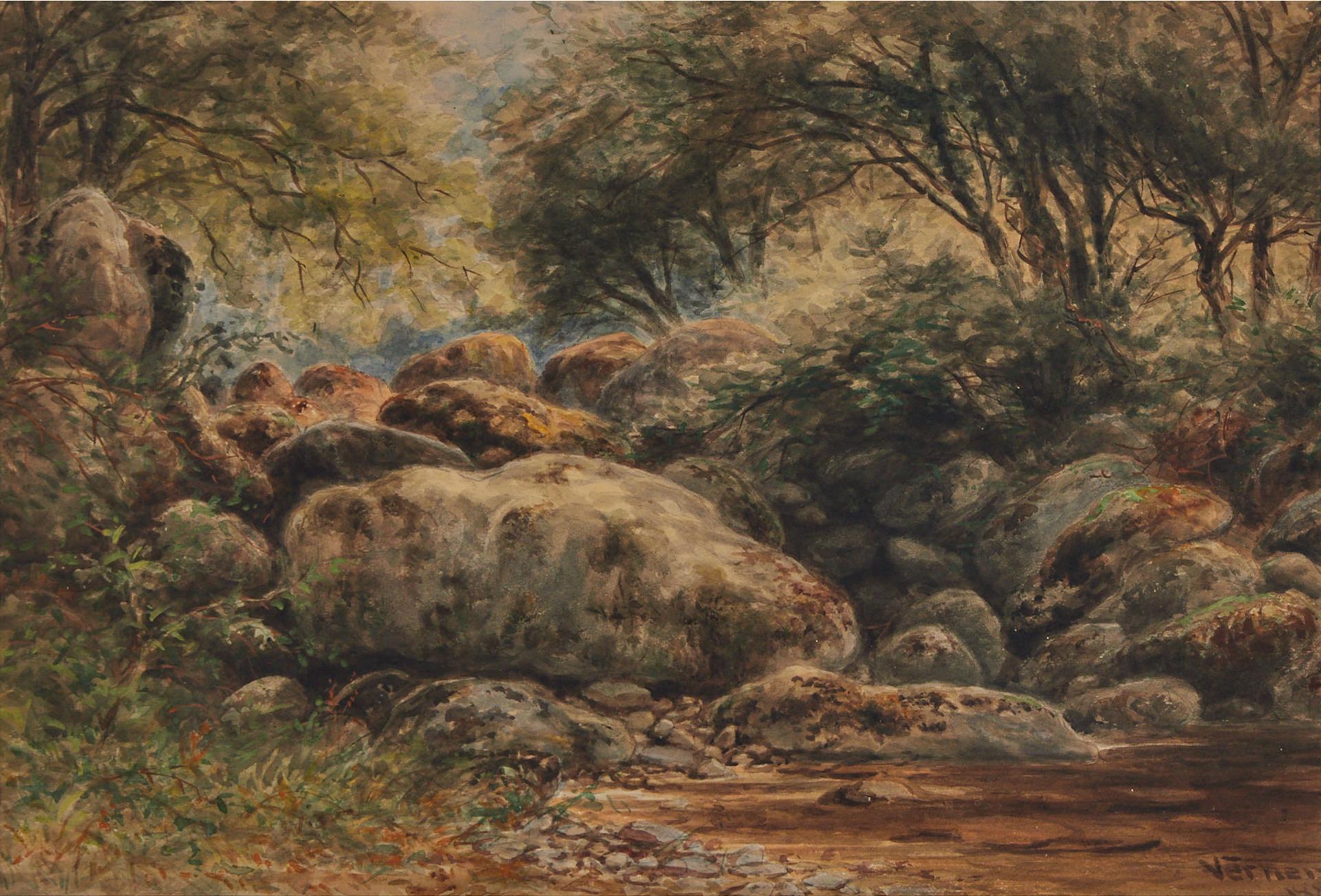 Frederick Arthur Verner (1836-1928) - Le Ruisseau, 1880