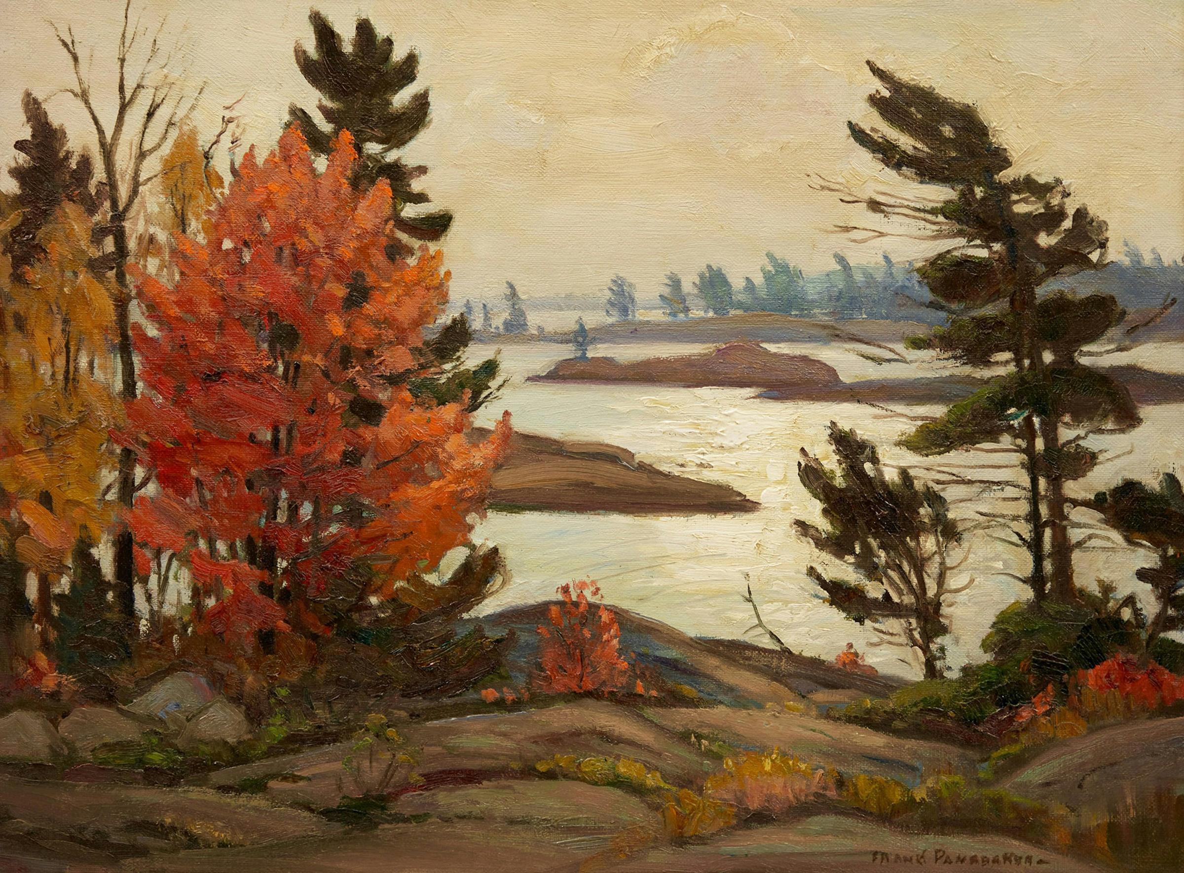 Frank Shirley Panabaker (1904-1992) - Fall Day - Georgian Bay