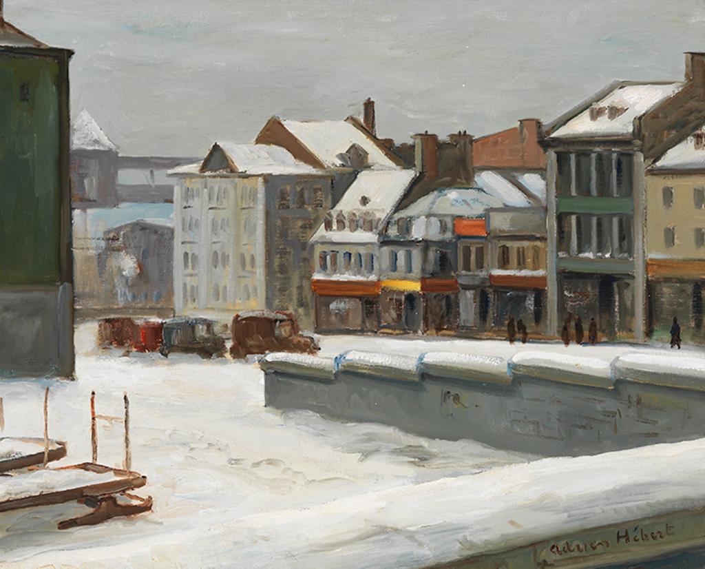 Adrien Hébert (1890-1967) - Place Jacques-Cartier