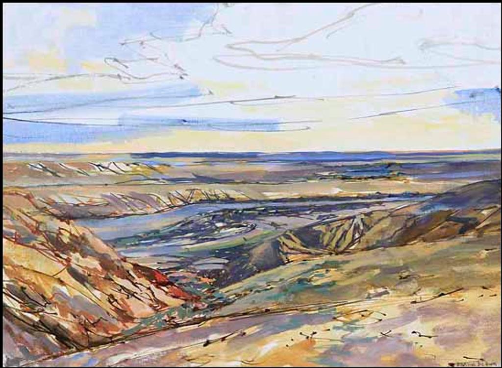 Joan Van Belkum (1928-2014) - River, Sandstone Buttes (00916/2013-1760)