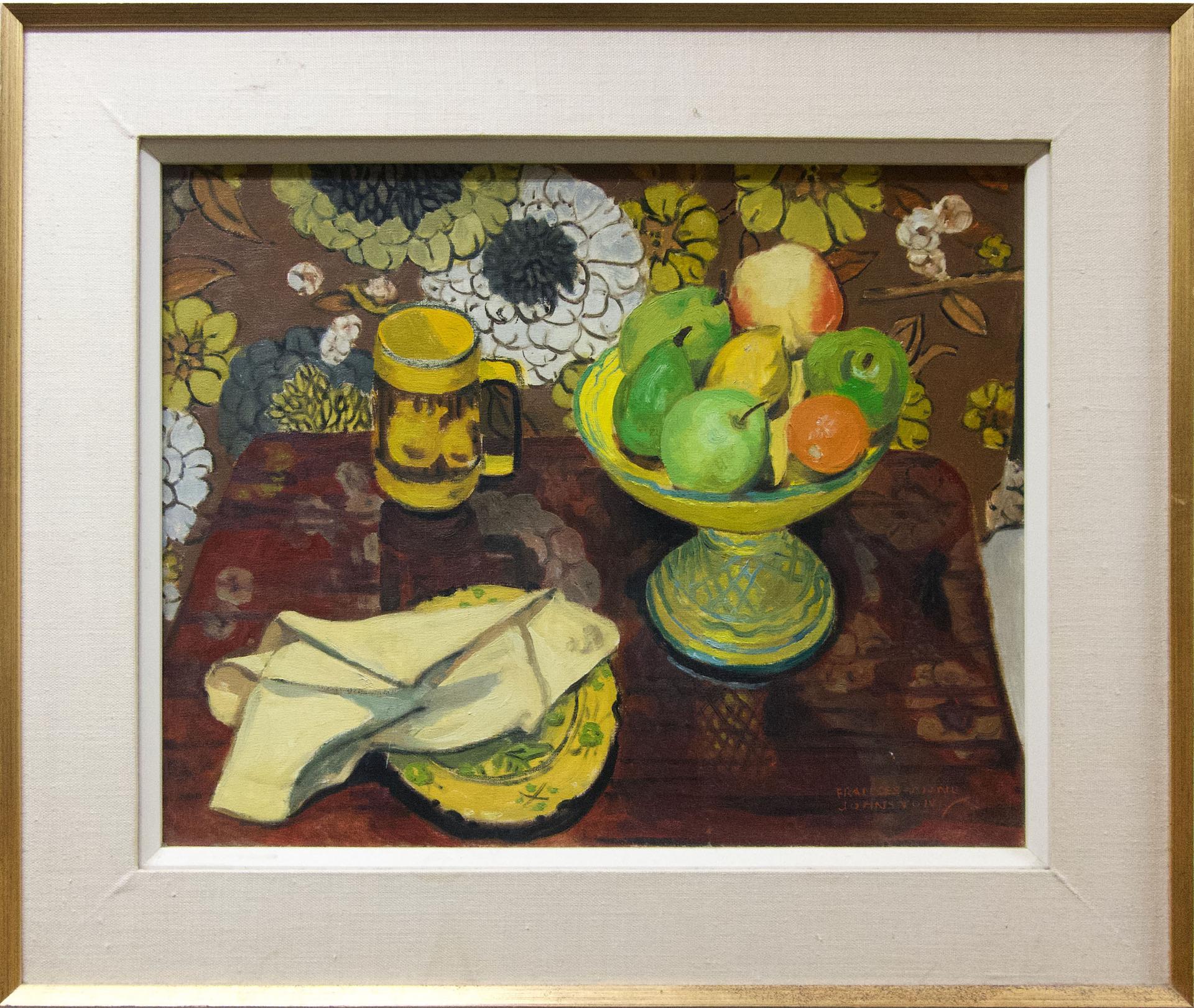 Frances Anne Johnston (1910-1987) - Yellow And Brown Still Life