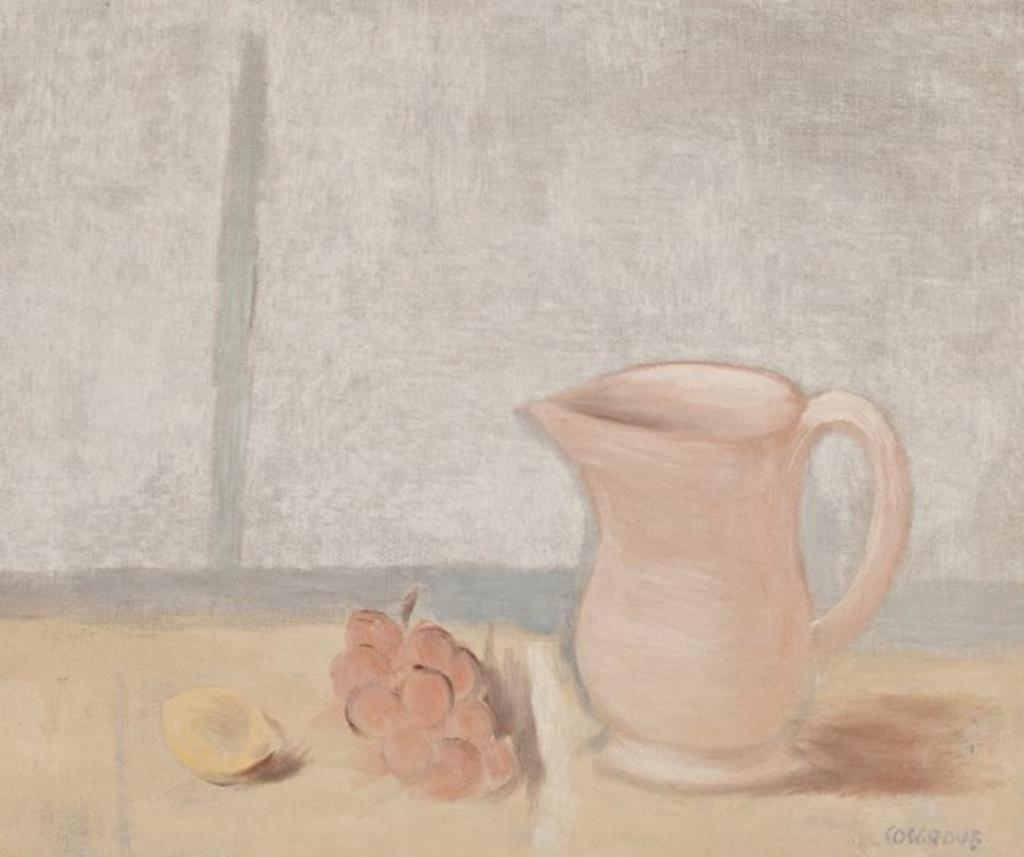 Stanley Morel Cosgrove (1911-2002) - Still Life with Terracotta Pitcher