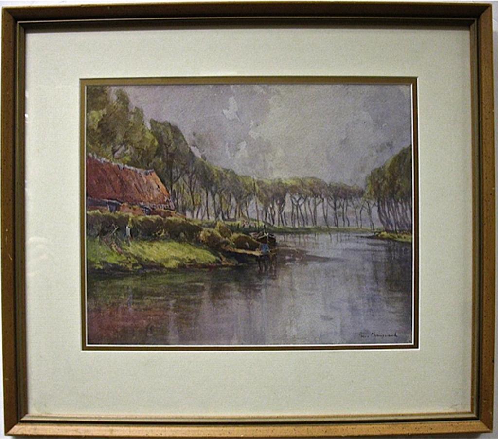 Georges Chavignaud (1865-1944) - River Landscape