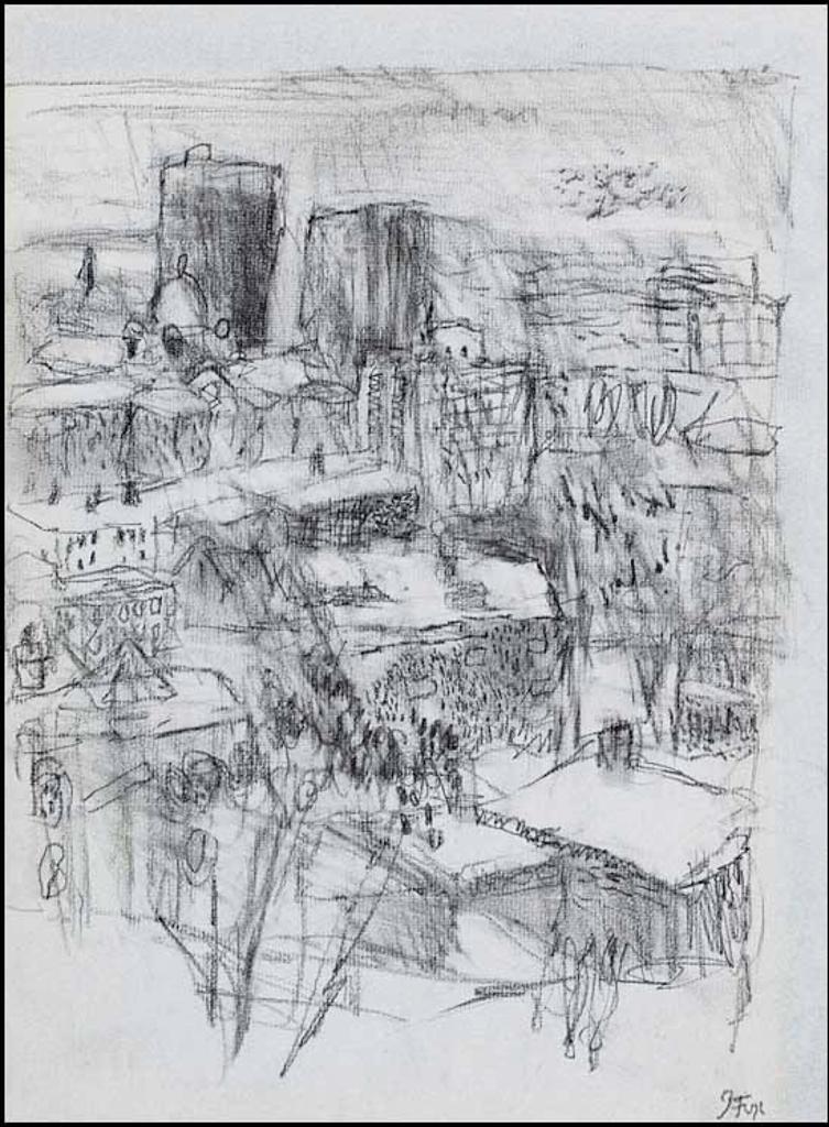 John Richard Fox (1927-2008) - City View