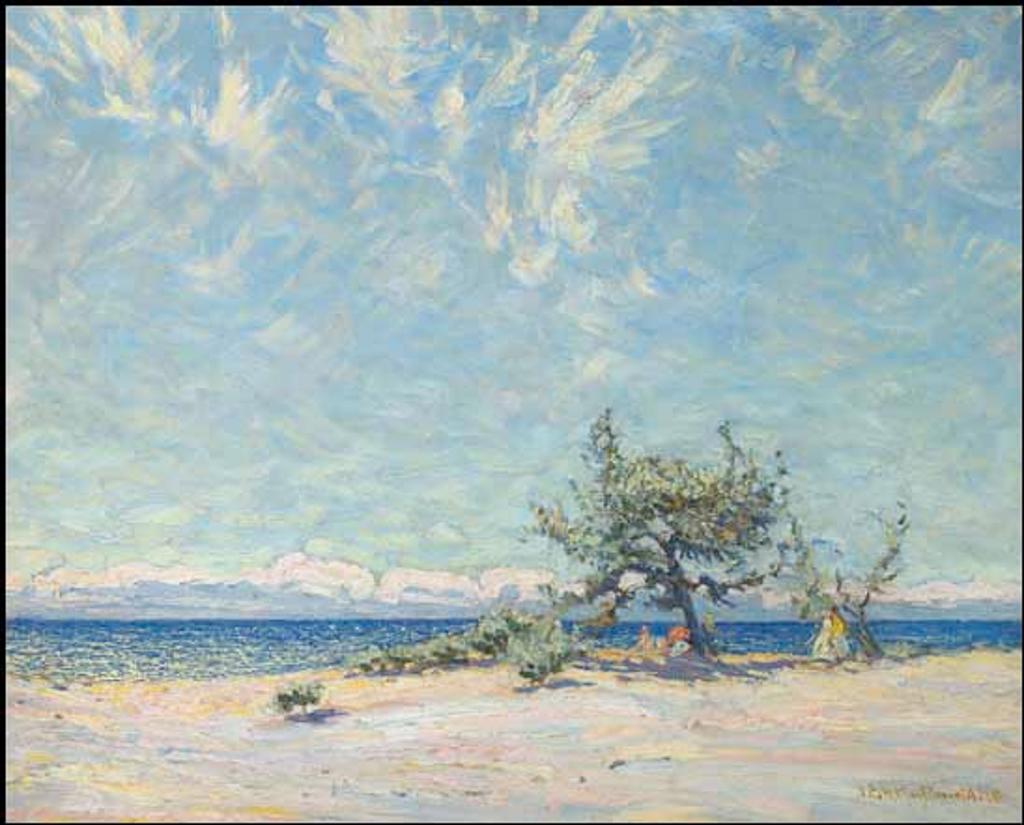 James Edward Hervey (J.E.H.) MacDonald (1873-1932) - A Sandy Beach, Lake Ontario