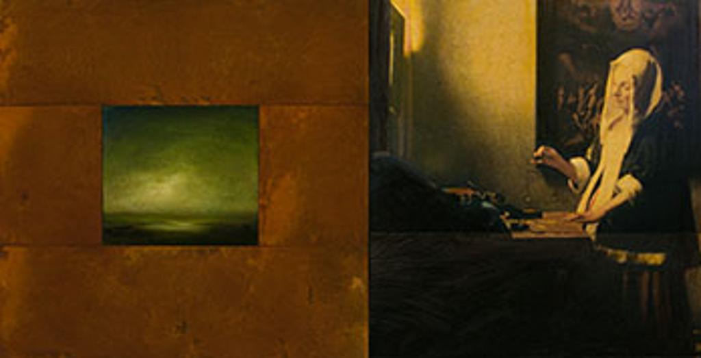 David Charles Bierk (1944-2002) - An Allegory to Balance, to Vermeer