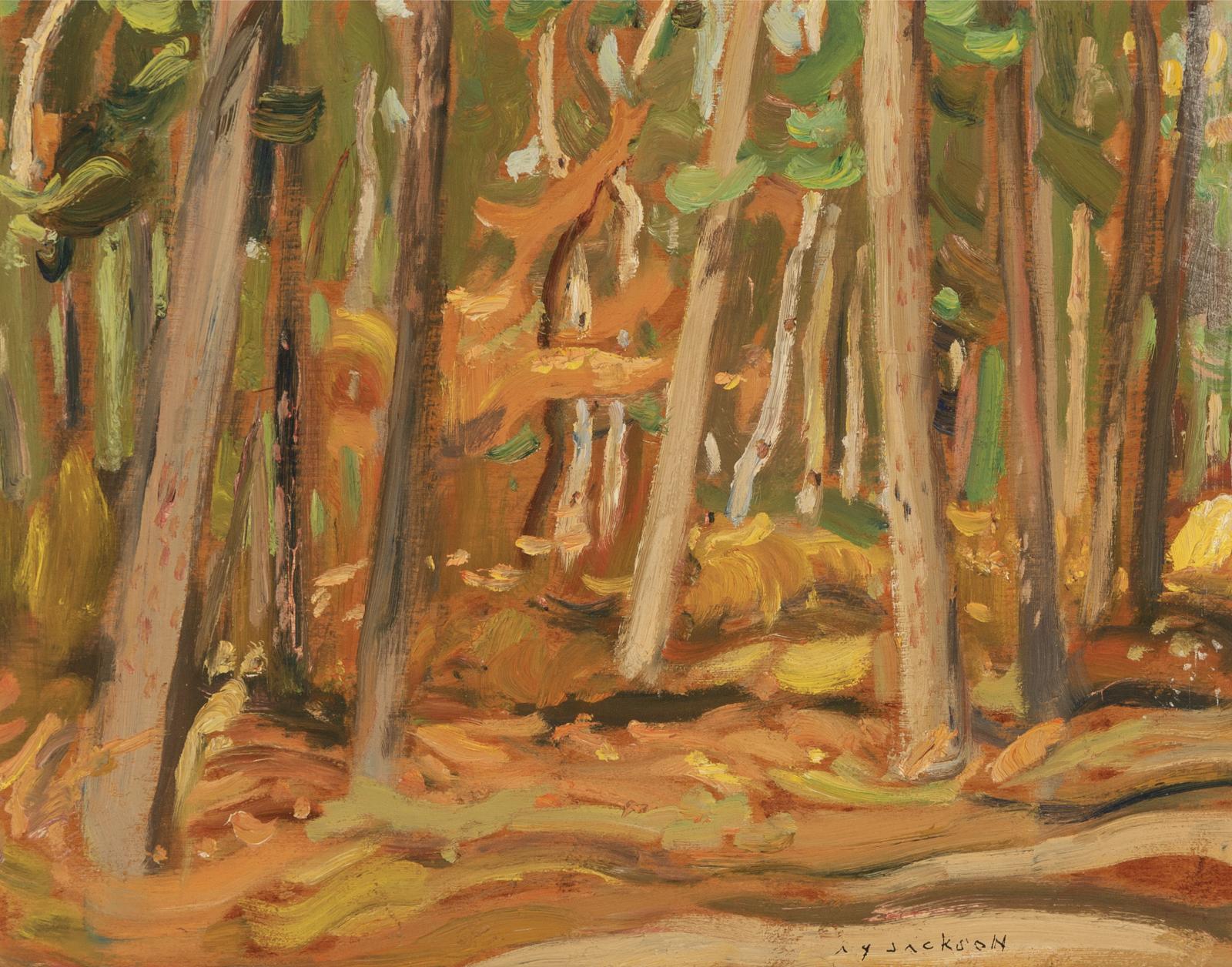 Alexander Young (A. Y.) Jackson (1882-1974) - Barry's Bay (Autumn Woods)
