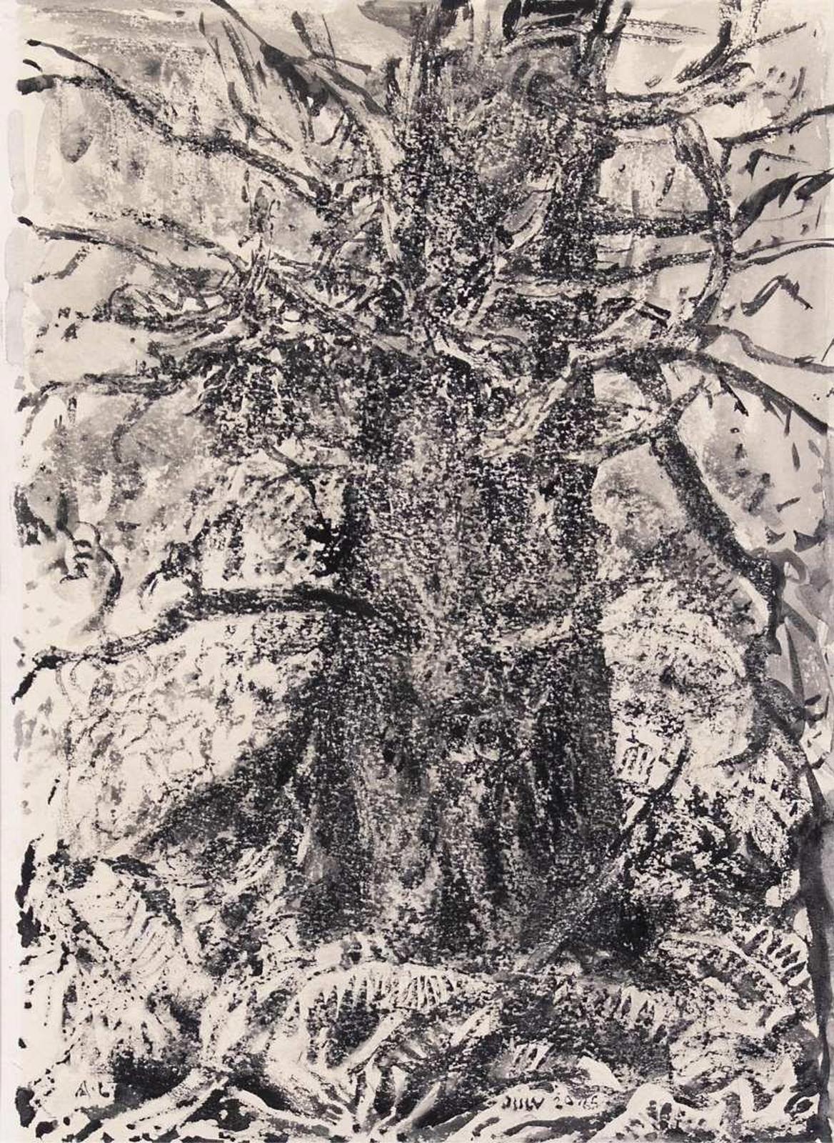 Arthur Lismer (1885-1969) - Tree Study; 1965