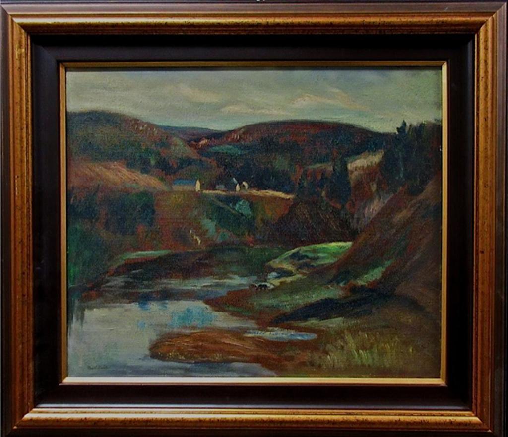 Louis Muhlstock (1904-2001) - Mountainous Landscape