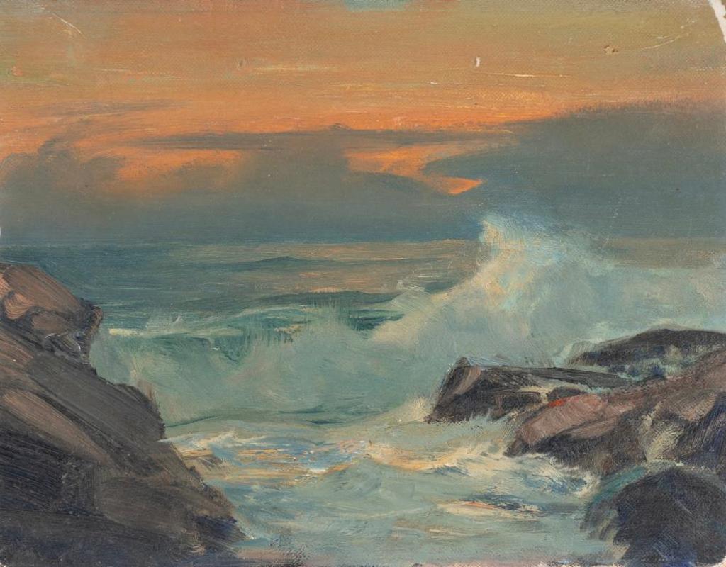 Peter Maxwell Ewart (1918-2001) - West Coast Seascape - After the Storm