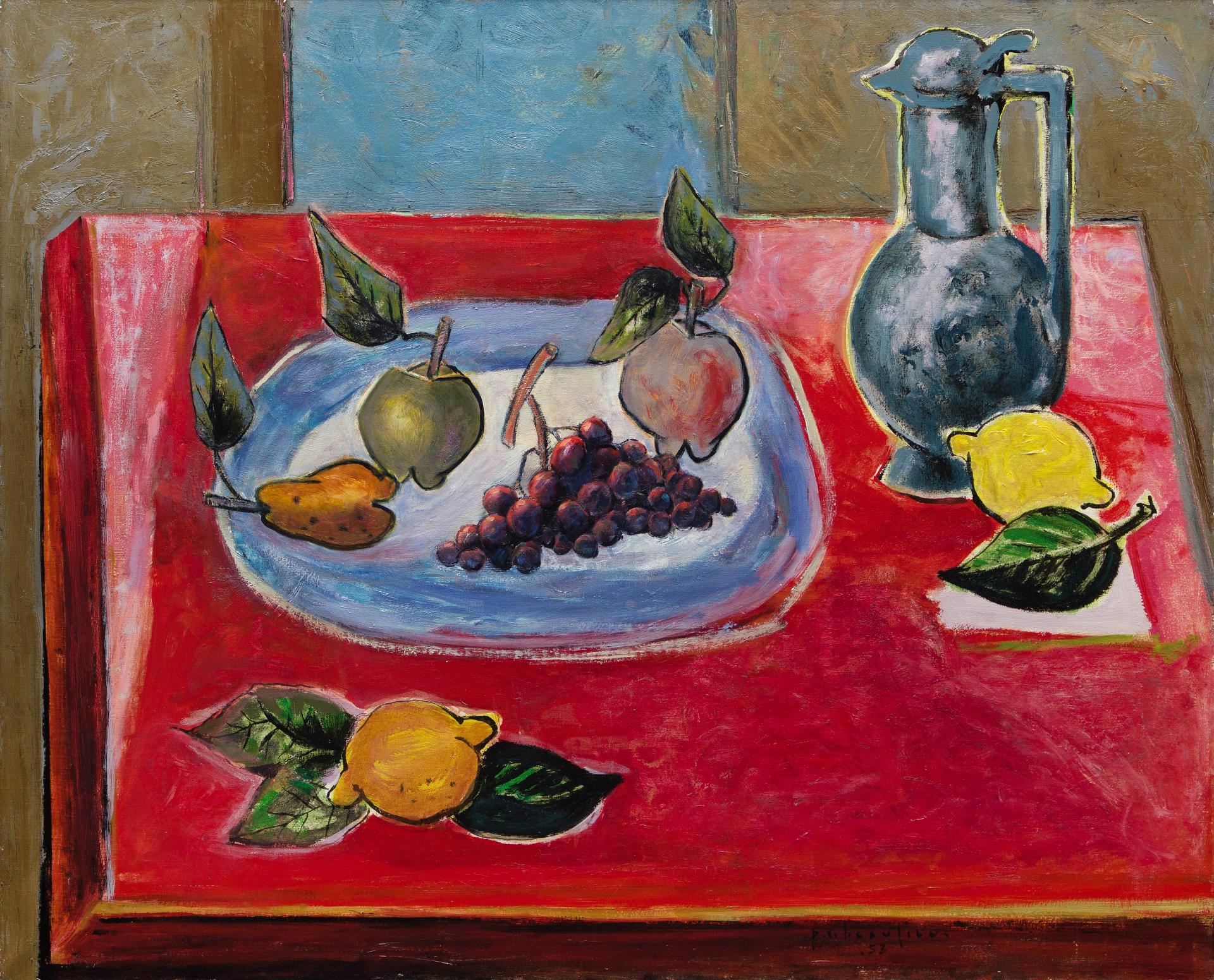 Paul Vanier Beaulieu (1910-1996) - Sans titre (nature morte) / Untitled (Still Life), 1953