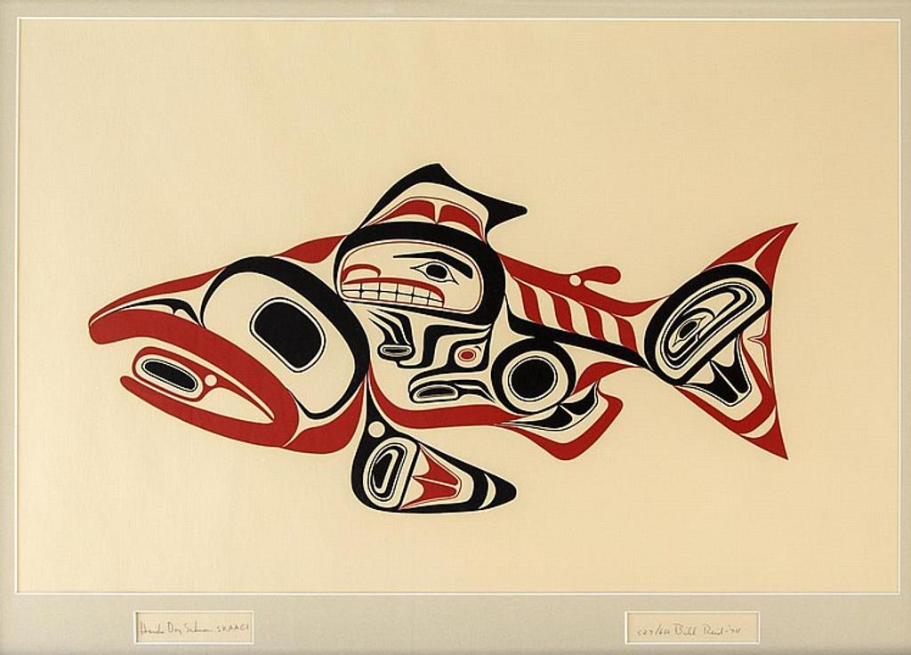 Bill (William) Ronald Reid (1920-1998) - Haida Dog Salmon