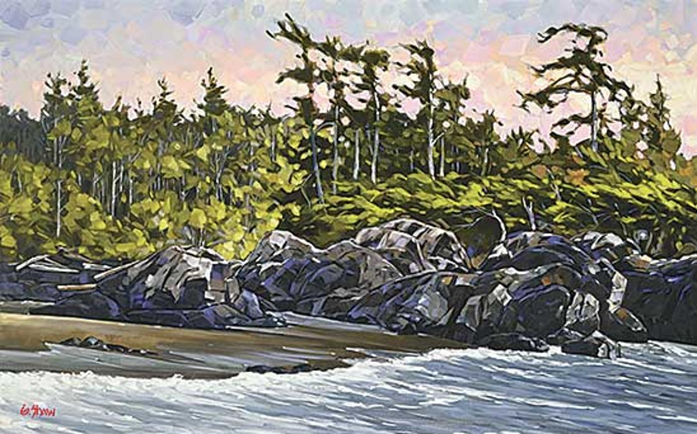 Graeme Shaw (1951) - Wild Shore, Tofino