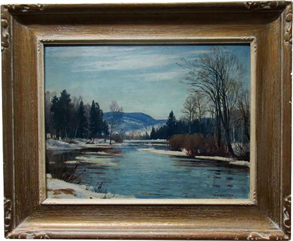Frederick Henry Brigden (1871-1956) - Early Spring In Quebec