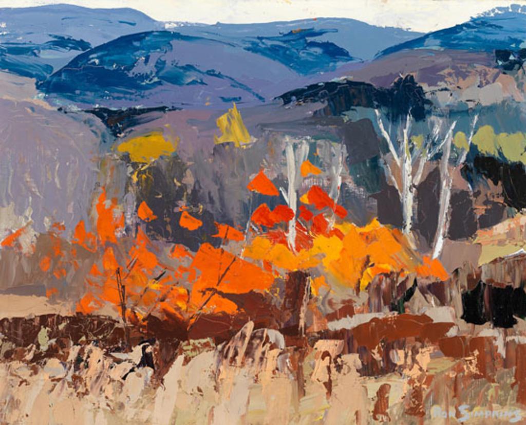 Ronald (Ron) Simpkins (1942-2008) - Autumn, Killington, Vermont