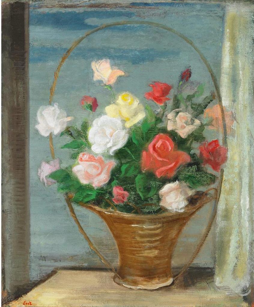 Eric Goldberg (1890-1969) - Basket Of Flowers, 1931