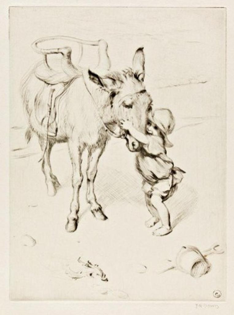 James Henry Dowd (1883-1956) - The Donkey