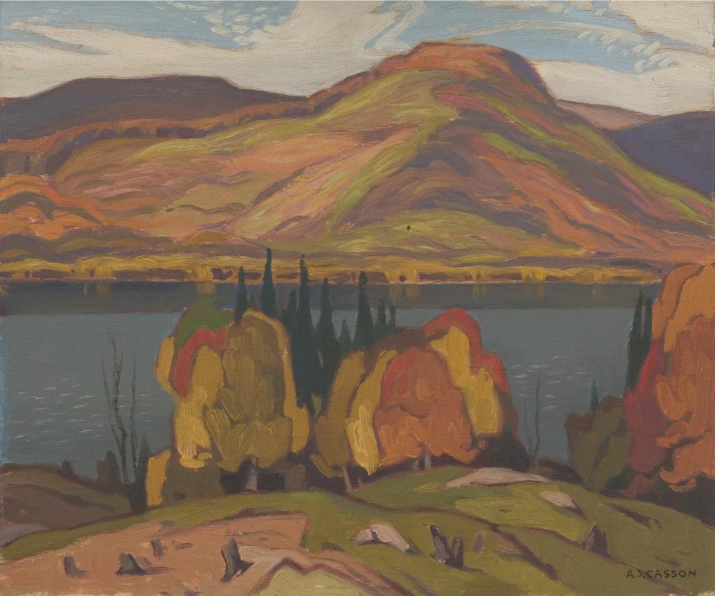 Alfred Joseph (A.J.) Casson (1898-1992) - October, Maple Lake