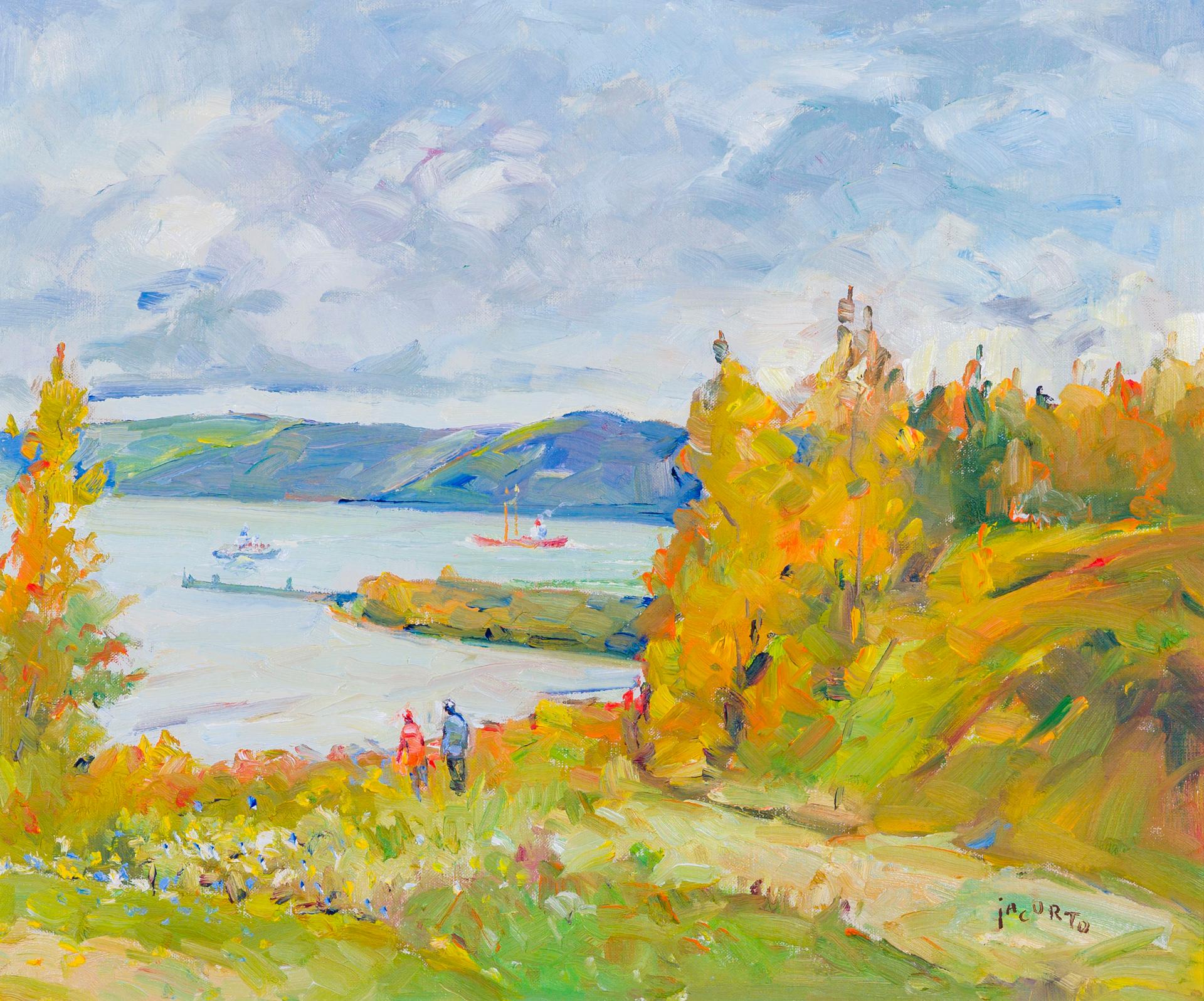 Francesco (Frank) Iacurto (1908-2001) - L'automne dans Charlevoix, n.d.