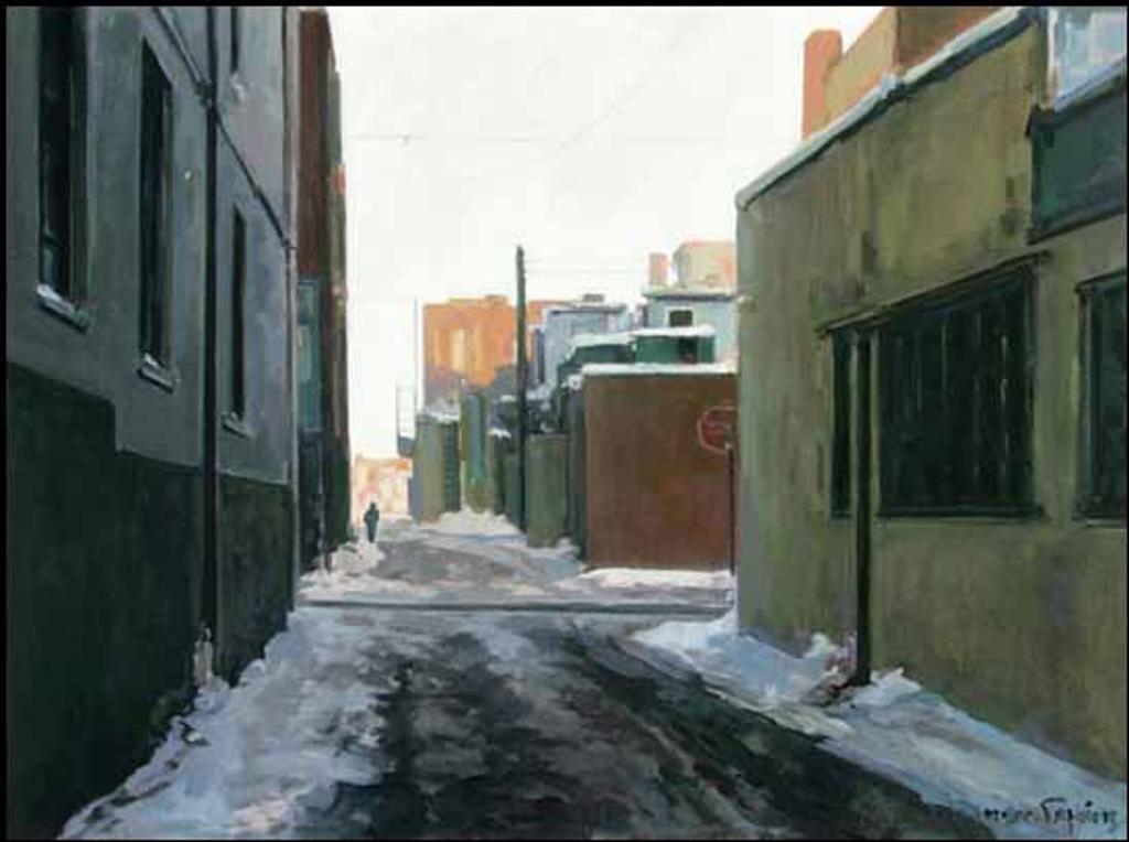 Françoise Delamare Papion (1931-2012) - Mtl. Lane St. Joseph Street (00157/2013-T582)