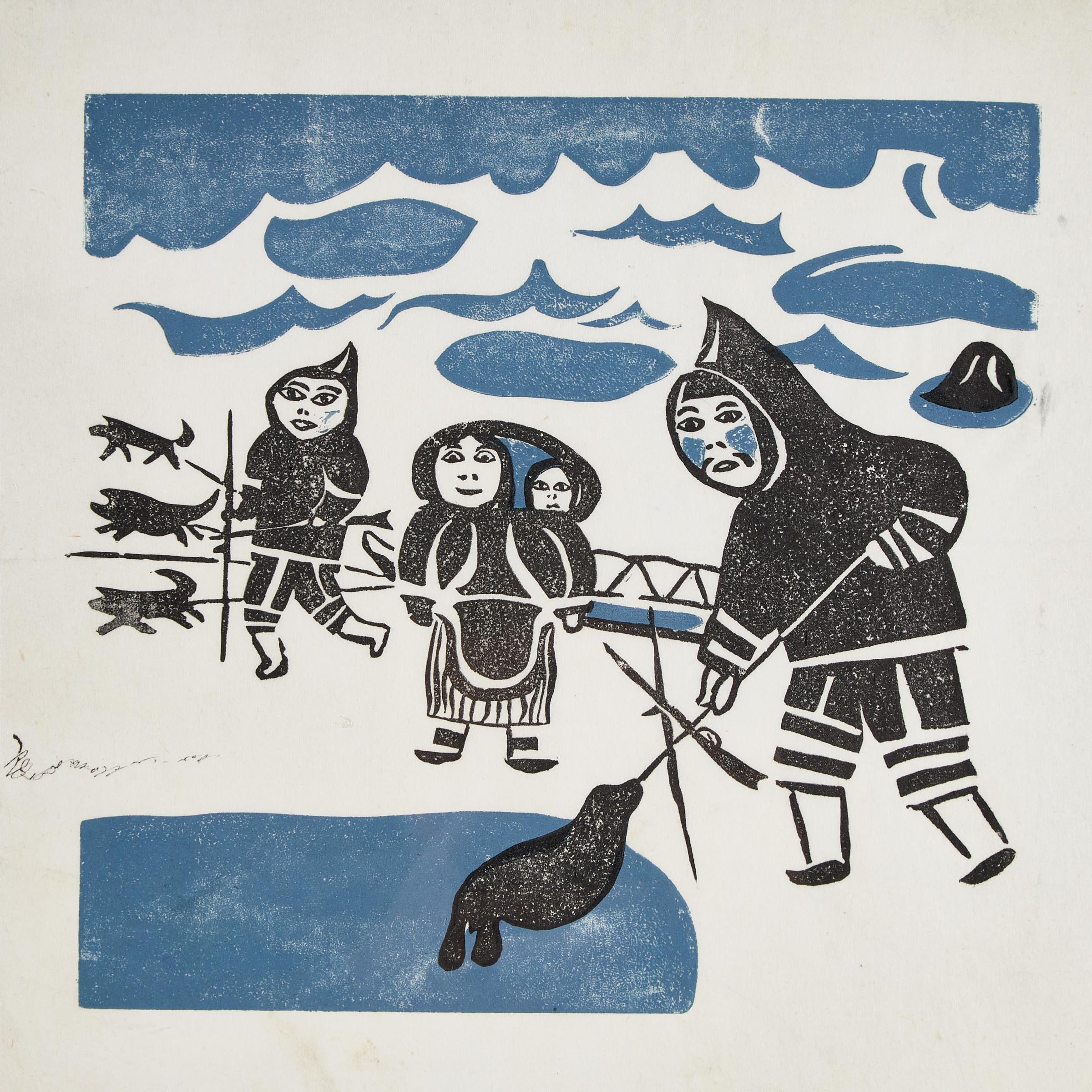 Kellypalik Mangitak (1940) - Hunters On Ice, 1958