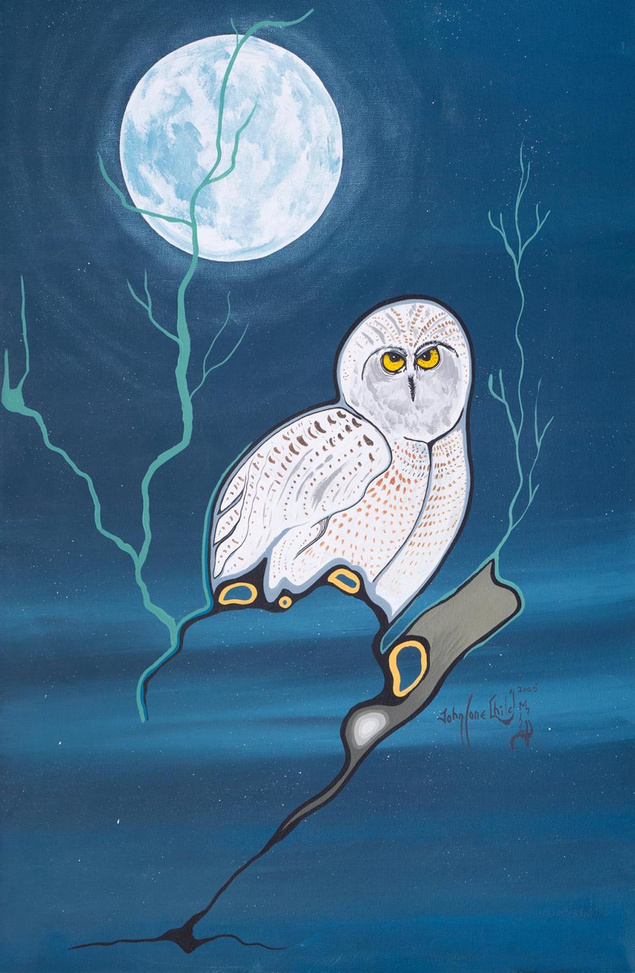 John Lonechild (1962-2020) - Owl