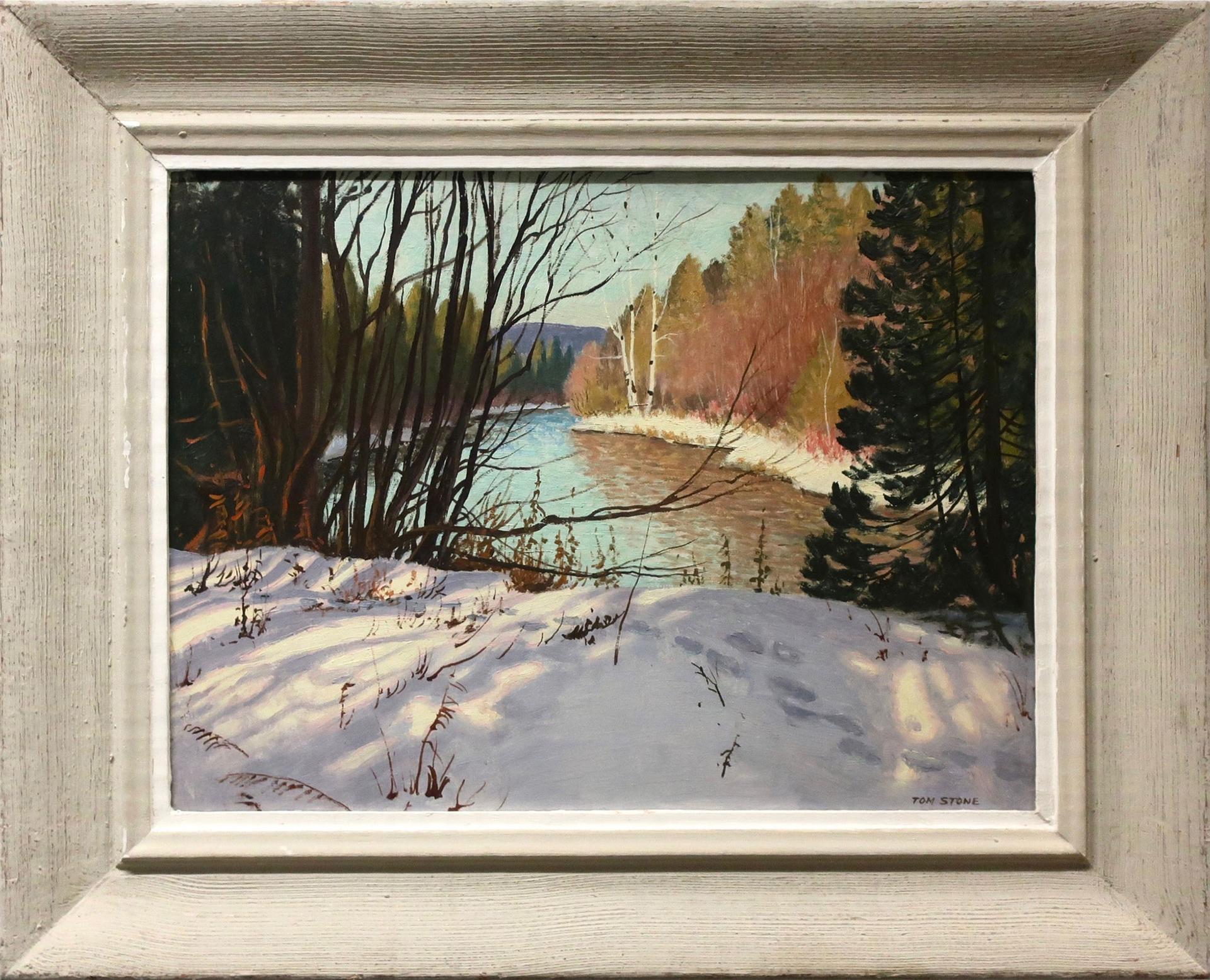Thomas Albert Stone (1897-1978) - Deer Tracks, Credit River