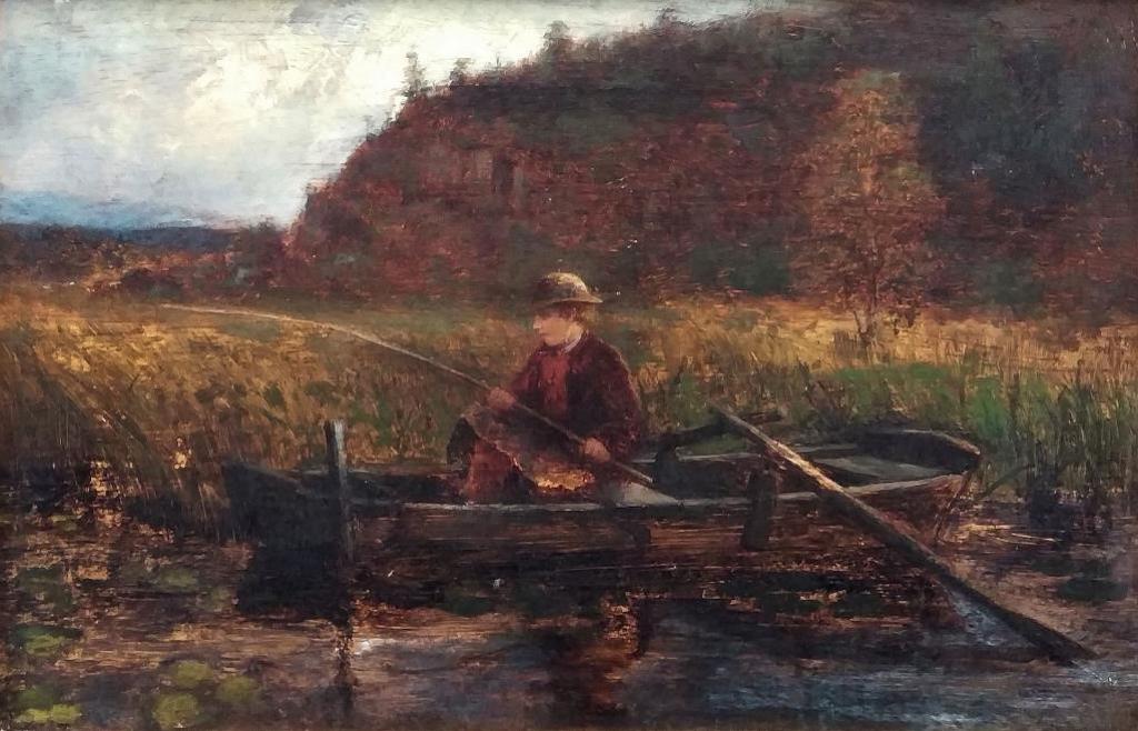 Severin Johan Nilsson (1846-1918) - Fishing