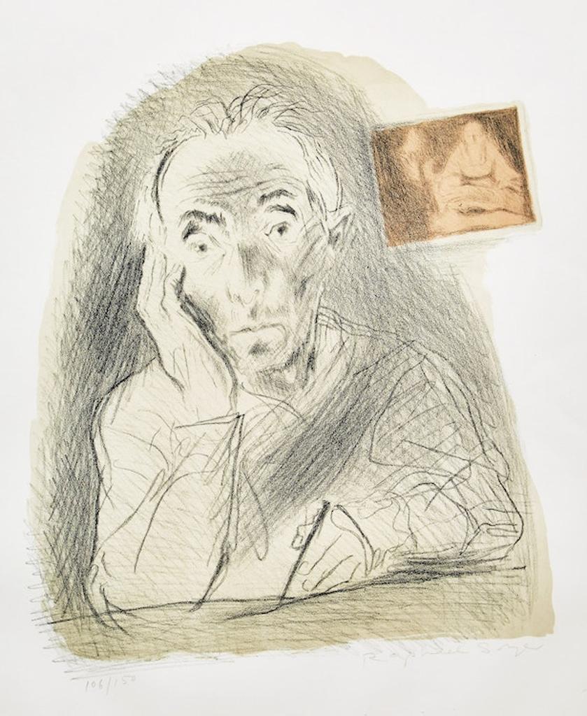 Raphael Soyer (1899-1987) - Self-Portrait (from Memories)
