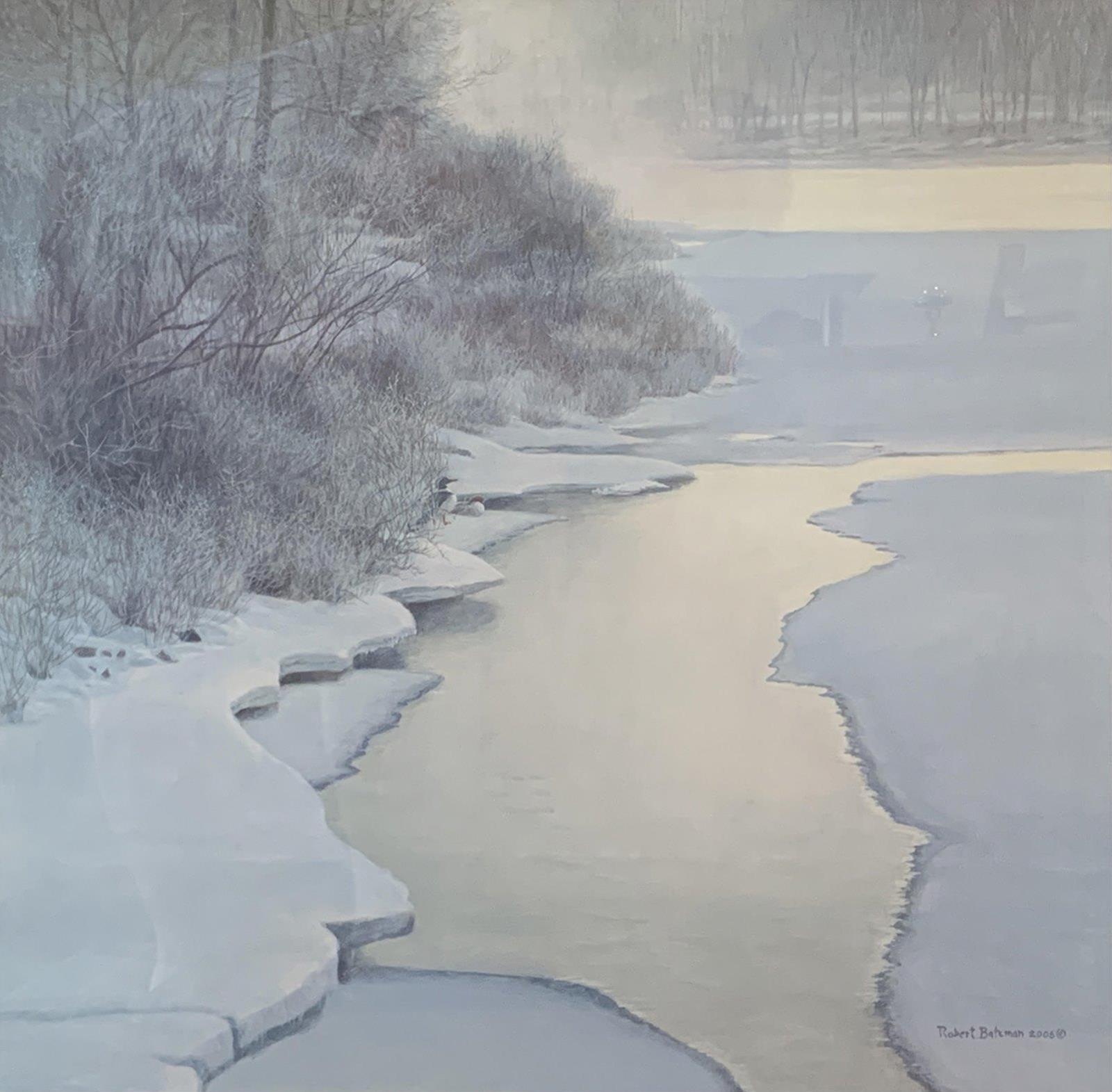 Robert Mclellan Bateman (1930-1922) - Bow River Bend - Mergansers (Ducks Unlimited Collection); 2006; ed. #1881/7000