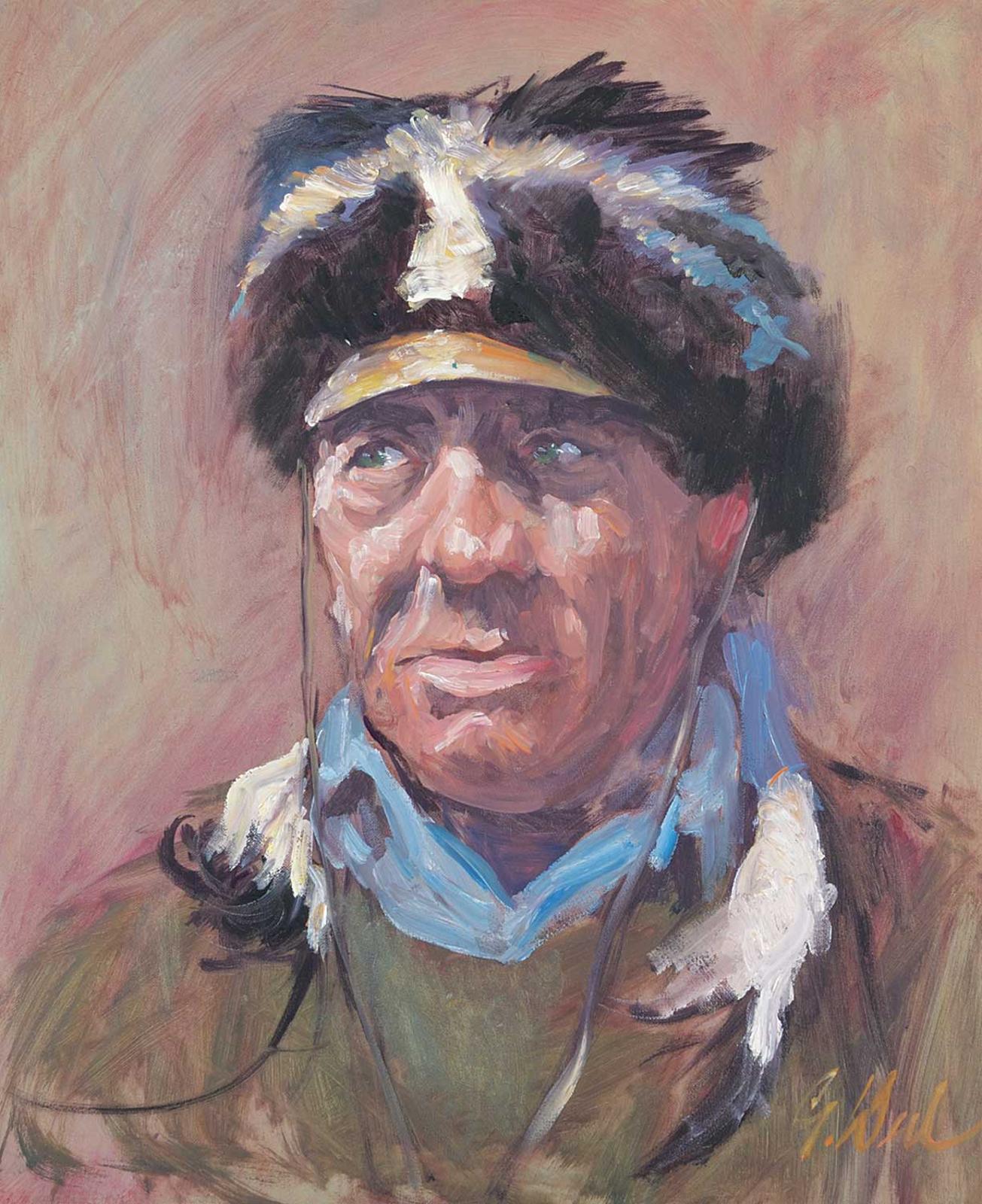 Guy Deel - Untitled - Portrait of a Skilled Trapper