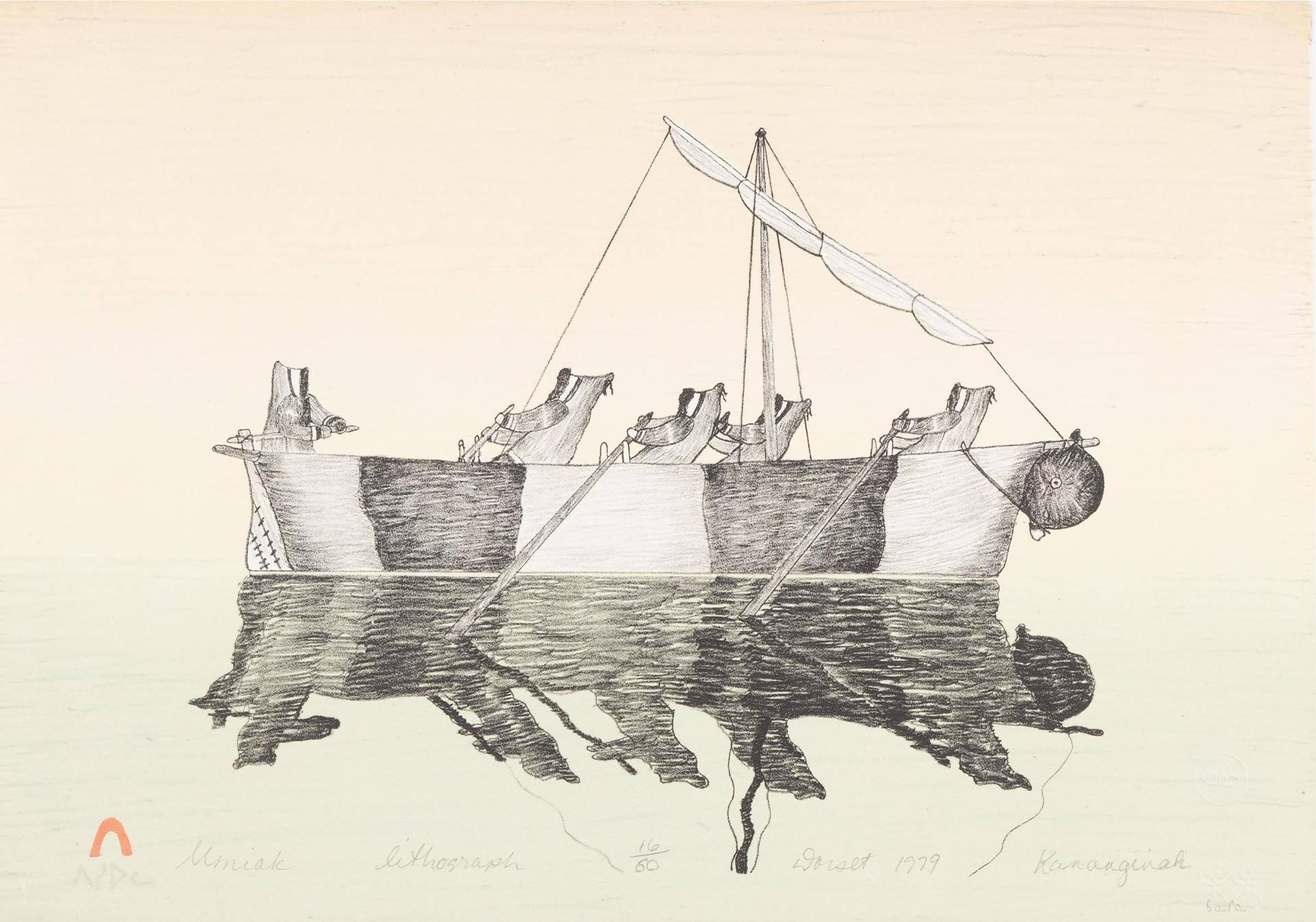 Kananginak Pootoogook (1935-2010) - UMIAK, 1979