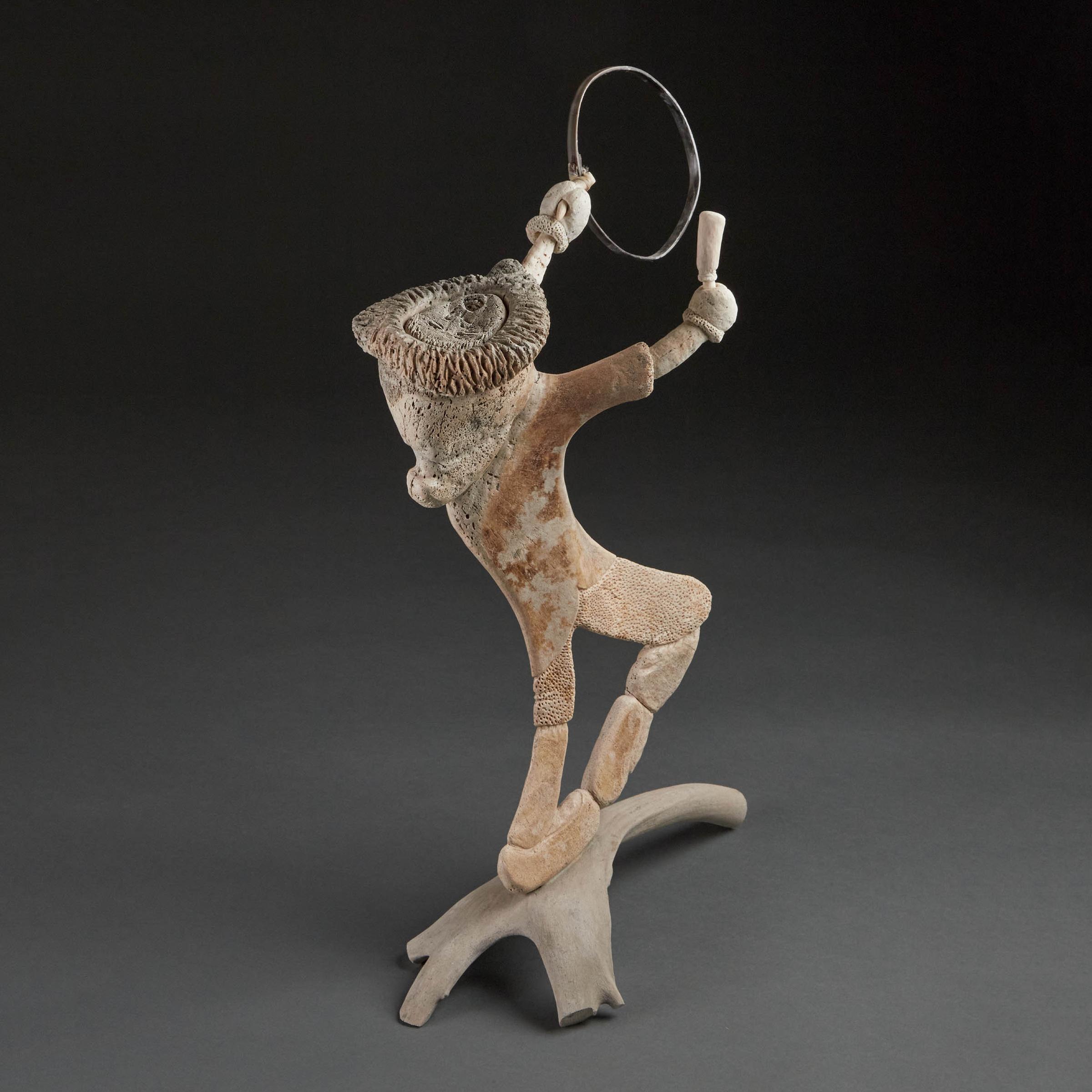 Manasie Akpaliapik (1955) - Drum Dancer, 2018