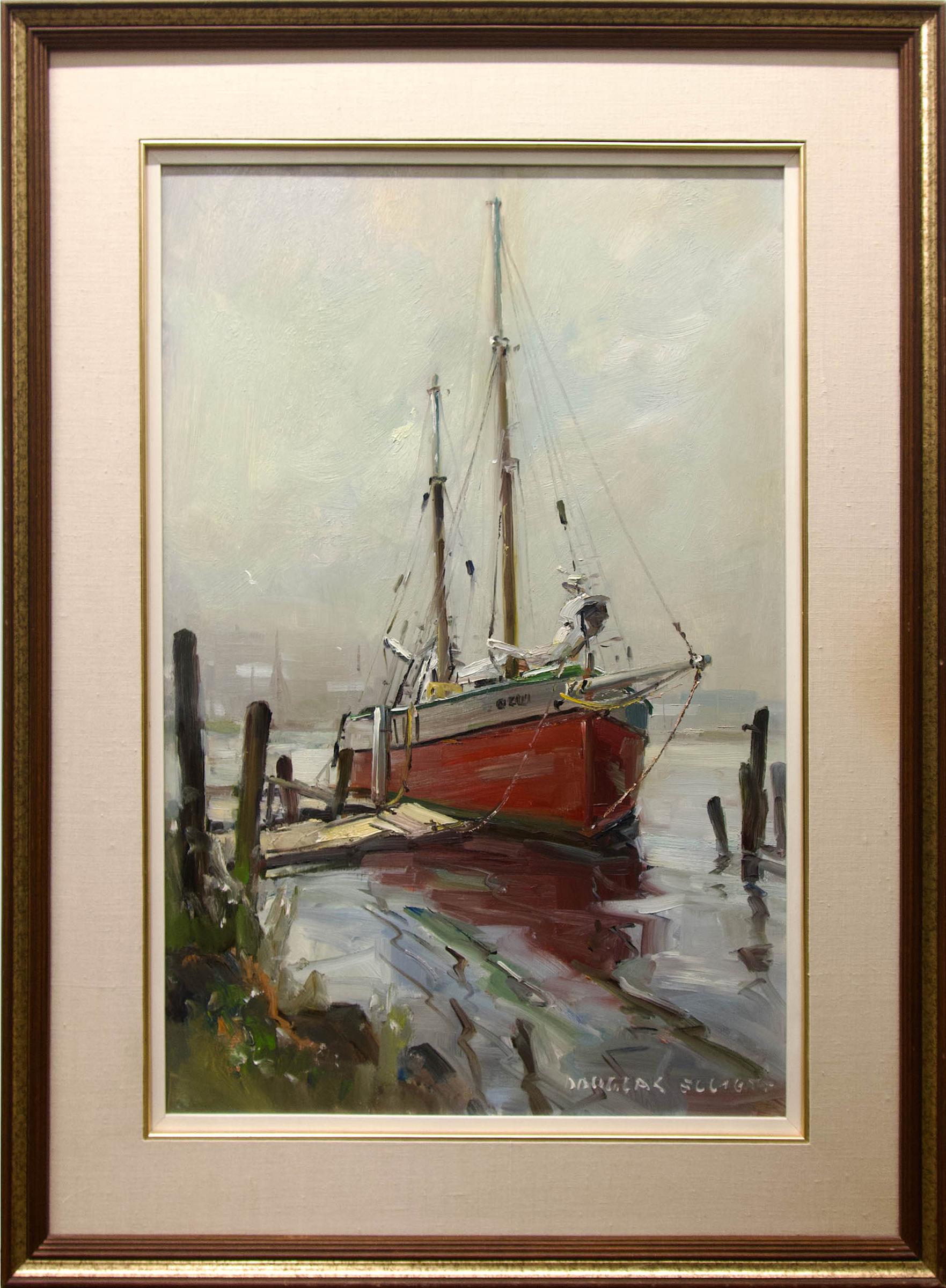 Douglas Ferfguson Elliott (1916-2012) - Veteran In Red, Gloucester, Mass.