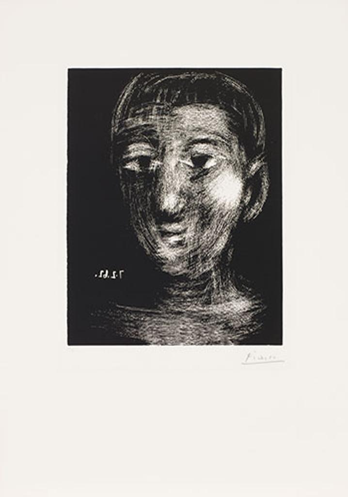 Pablo Ruiz Picasso (1881-1973) - Tête de garçon III (B. 1026)