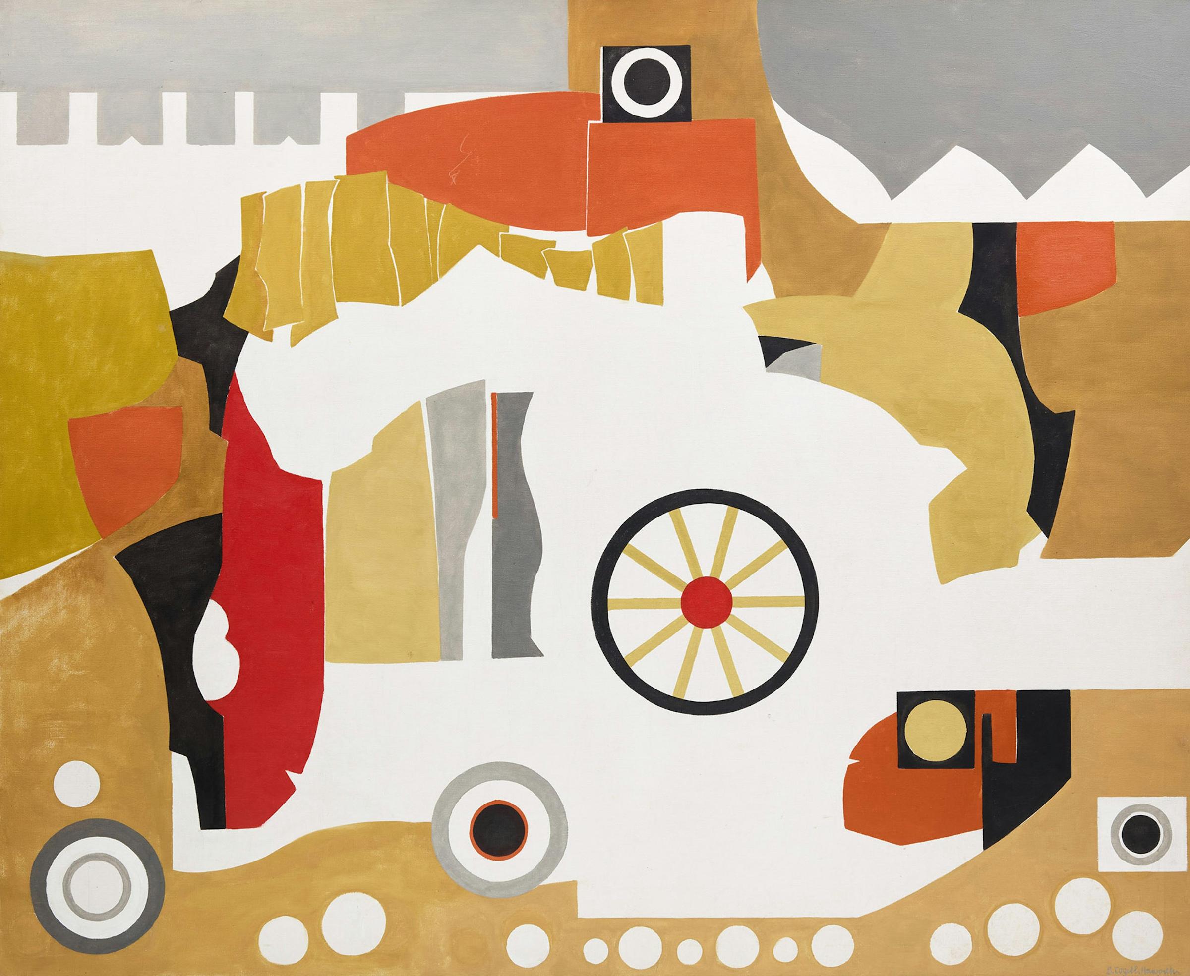 Bobs (Zema Barbara) Cogill Haworth (1900-1988) - Wheels of Time