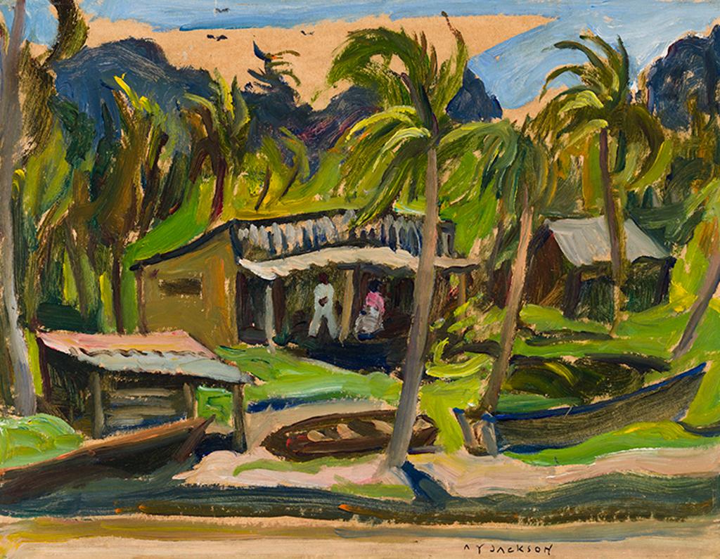 Alexander Young (A. Y.) Jackson (1882-1974) - Maracas Bay, Trinidad