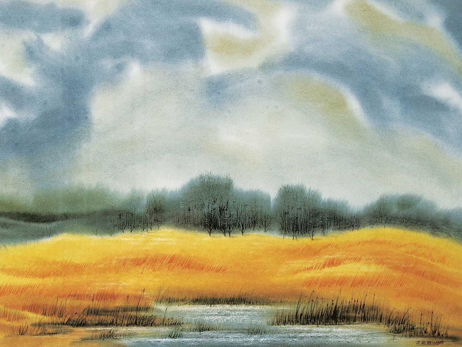 Stanford Earl Blodgett (1909-2006) - Untitled - Golden Field