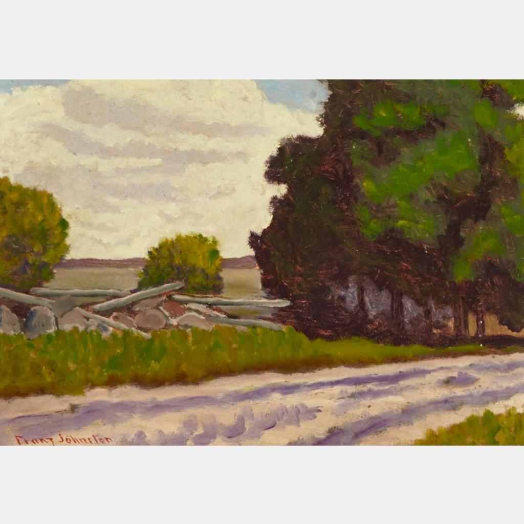 Frank (Franz) Hans Johnston (1888-1949) - Untitled - Landscape