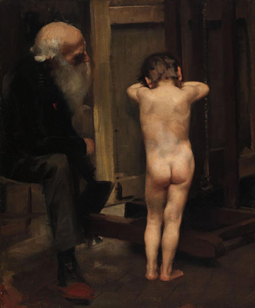 Paul Peel (1860-1892) - Study for How Bitter Life Is