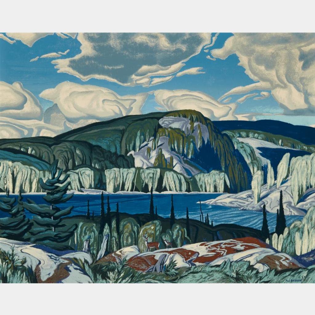 Alfred Joseph (A.J.) Casson (1898-1992) - Algonquin Provincial Park, Ontario (Canadian Pacific)