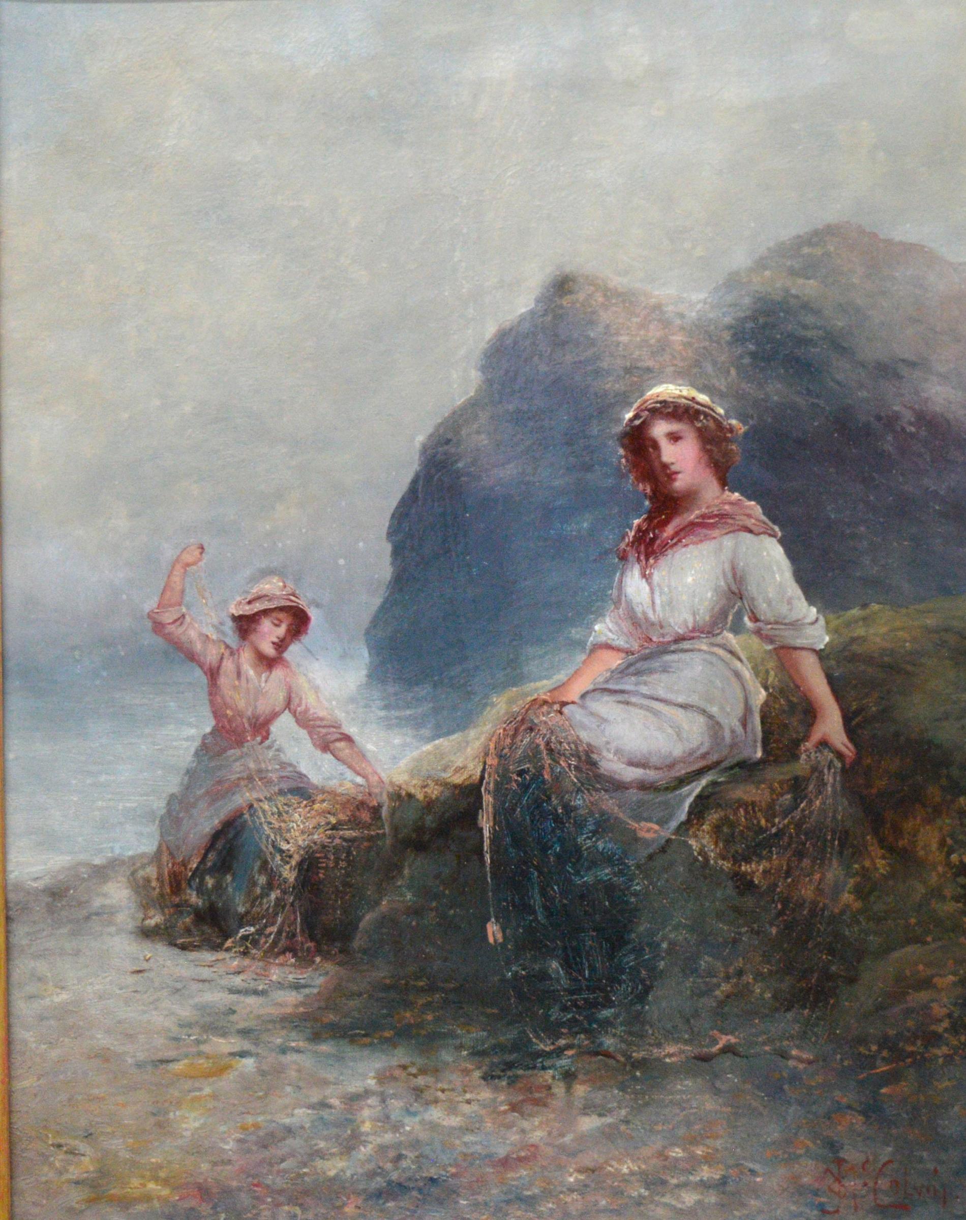 J.M. Colvin - Dames sur le rivage