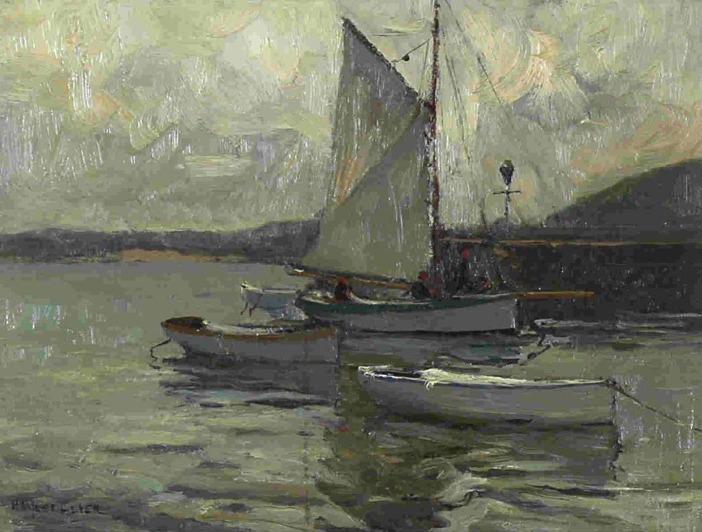 Richard Hayley Lever (1876-1958) - Fishing Boats